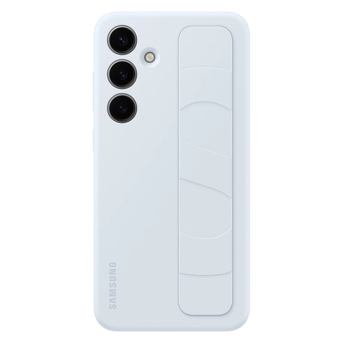 Samsung Standing Grip Case EF-GS921CLEGWW with holder / stand for Samsung Galaxy S24 - light blue