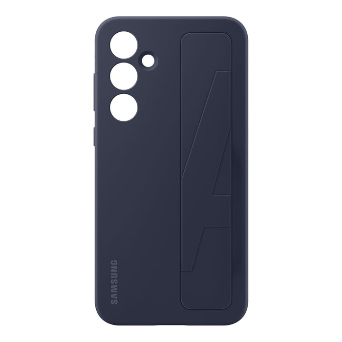Samsung Standing Grip Case EF-GA556TBEGWW for Samsung Galaxy A55 with handle - blue-black