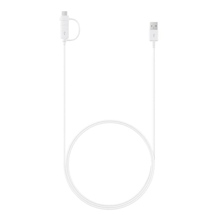 Samsung Combo EP-DG930DWEGWW Cable USB-A / micro USB - USB-C 1.5m - white