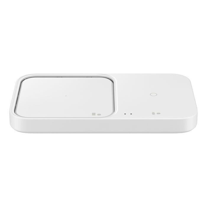 Samsung Wireless Charger Duo EP-P5400TWEGEU inductive charger 15W - white + mains charger + cable