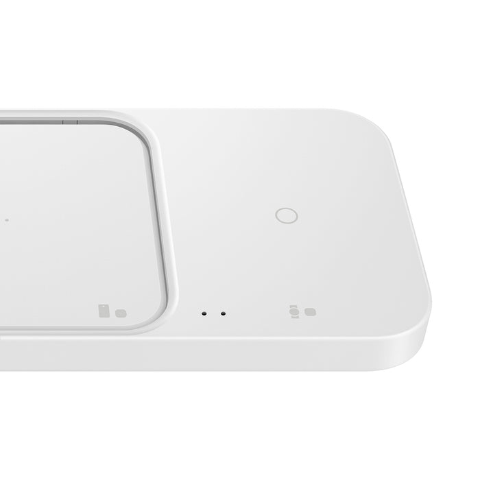 Samsung Wireless Charger Duo EP-P5400BWEGEU inductive charger 15W - white
