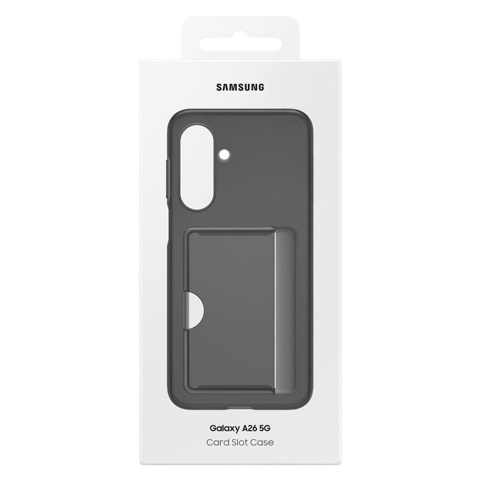Samsung Card Slot Case EF-OA266TBEGWW with Card Slot for Samsung Galaxy A26 5G - Black