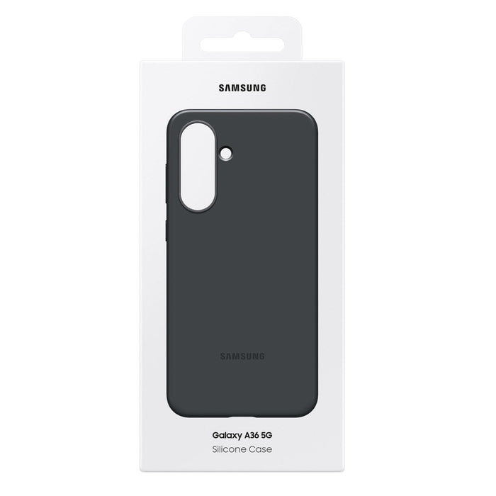 Samsung Silicone Case EF-PA366CBEGWW for Samsung Galaxy A36 5G - black