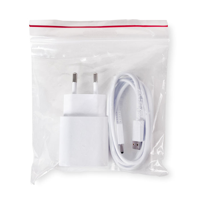 Samsung EP-TA50EWE 8W USB-A Wall Charger with MicroUSB Cable ECB-DU4AWE (Bulk - Replacement Packaging) - White