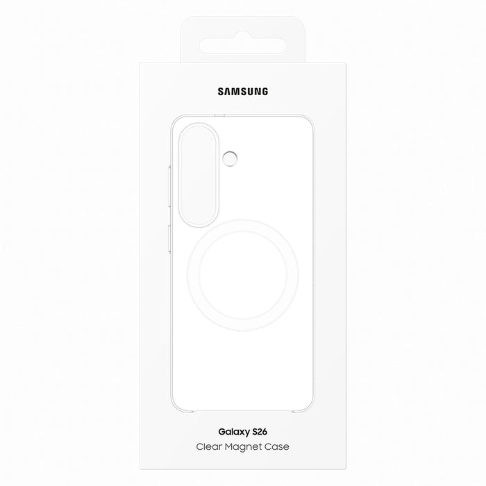 Samsung Clear Magnet Case for Samsung Galaxy S26 compatible with MagSafe - transparent