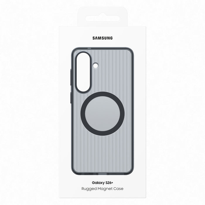 Samsung Rugged Magnet Case for Samsung Galaxy S26+, compatible with MagSafe - black