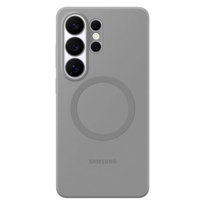 Samsung Silicone Magnet Case for Samsung Galaxy S26 Ultra, MagSafe Compatible - Gray