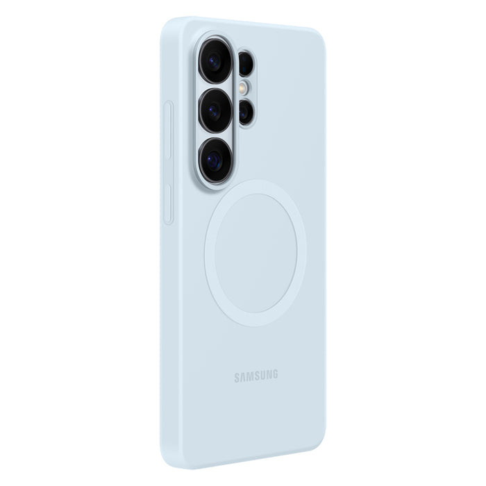 Samsung Silicone Magnet Case for Samsung Galaxy S26 Ultra, MagSafe Compatible - Blue