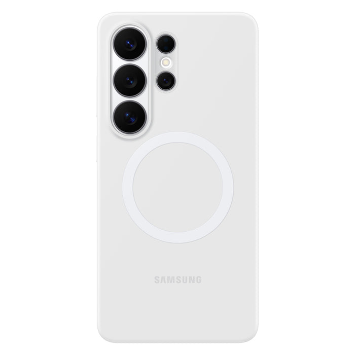 Samsung Silicone Magnet Case for Samsung Galaxy S26 Ultra, MagSafe Compatible - White