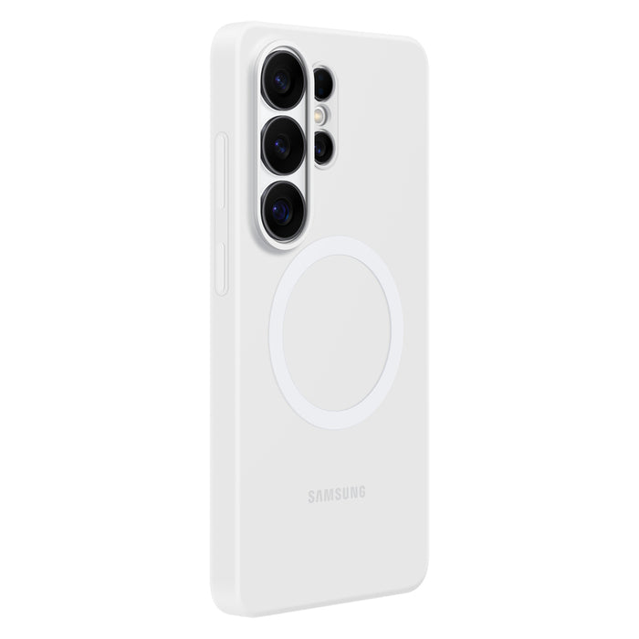 Samsung Silicone Magnet Case for Samsung Galaxy S26 Ultra, MagSafe Compatible - White