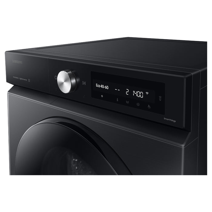 Washing machine SAMSUNG WW11DB7B34GBU4, 11 kg, SmartThings AI Energy, 1400 rpm. Black