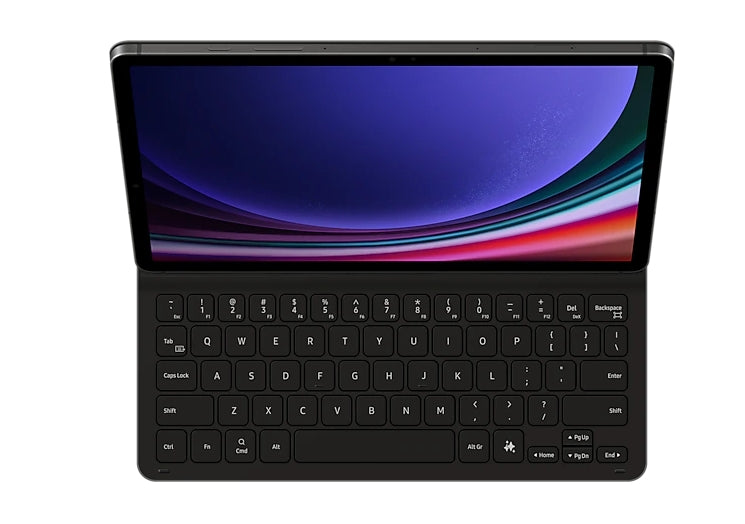 Samsung Tab S9/S9 FE Book Cover Keyboard Slim Black