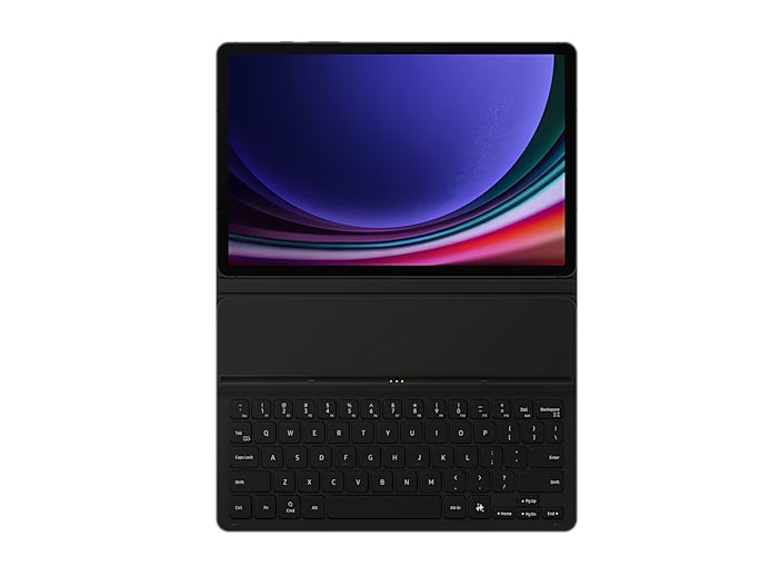 Samsung Tab S9/S9 FE Book Cover Keyboard Slim Black