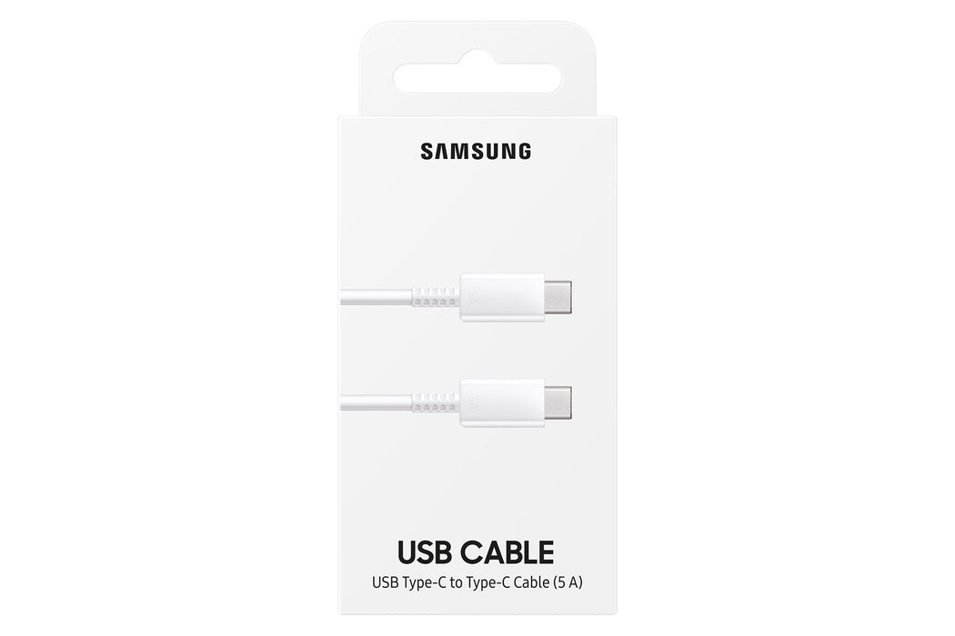Samsung EP-DN975BWEGWW USB-C - USB-C 5A 480Mb/s cable 1m - white