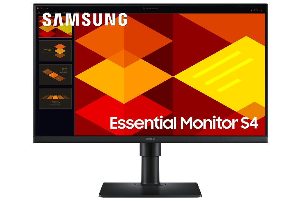 Samsung LS24D406GA, 24" IPS LED, 1920x1080,  5ms, 100 Hz,250cd/m2,HDMI, DP, USB Hub, Black