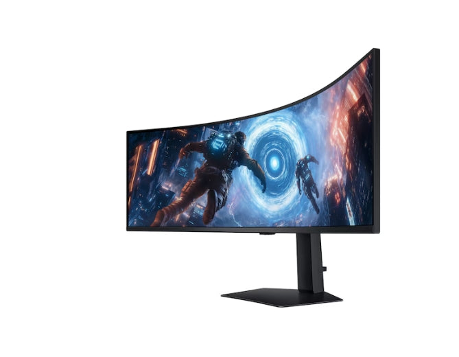 Samsung LS49FG910, 49" Odyssey G9 GAMING VA Curved OLED, 1000R, 144Hz, Smart. 32:9, 5120 x 1440, Display Port , HDMI,Micro HDMI, USB Hub, Silver