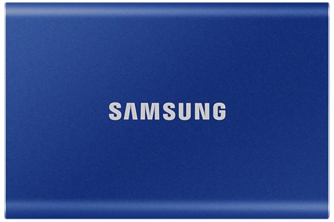 External SSD Samsung T7 Indigo Blue, 1000GB