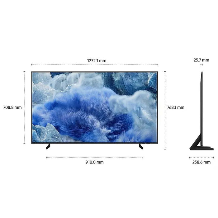 SAMSUNG QLED TV QE55Q8FAAUXXH, 55", 140 cm, 4K, Ultra HD, Smart, Black EU