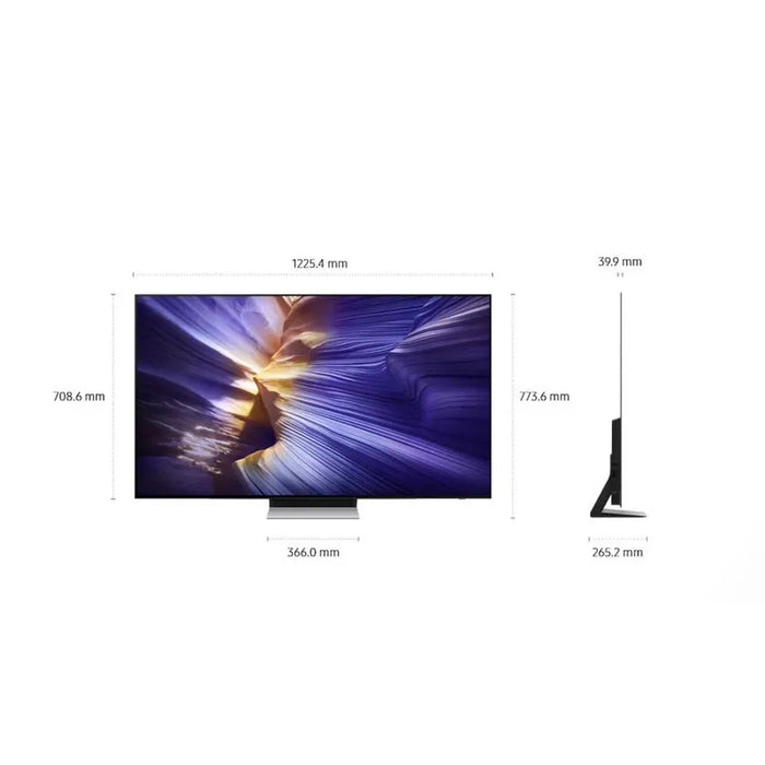 TV Samsung QE55S90FAEX, 138 cm, 3840x2160 UHD-4K, 55 inch, OLED, Smart TV, Tizen