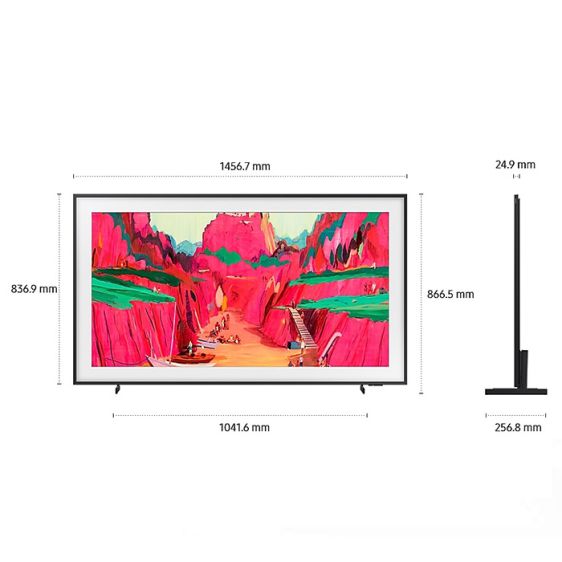 TV SAMSUNG QE65LS03FWUXXH, 65", Neo QLED, The Frame Pro, 4K Ultra HD, Vision AI, Smart TV, 2025