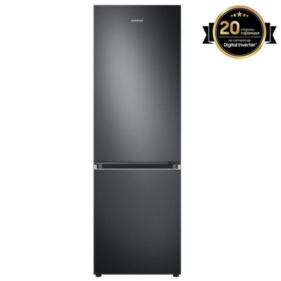 Refrigerator with freezer SAMSUNG RB34C602CB1/EF, 344 l, SmartThings, All Around Cooling, 185.3 cm