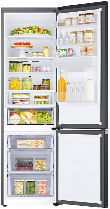 Refrigerator with freezer SAMSUNG RB38C650EB1/EF, 386 l, SmartThings, AI energy mode, 203 cm