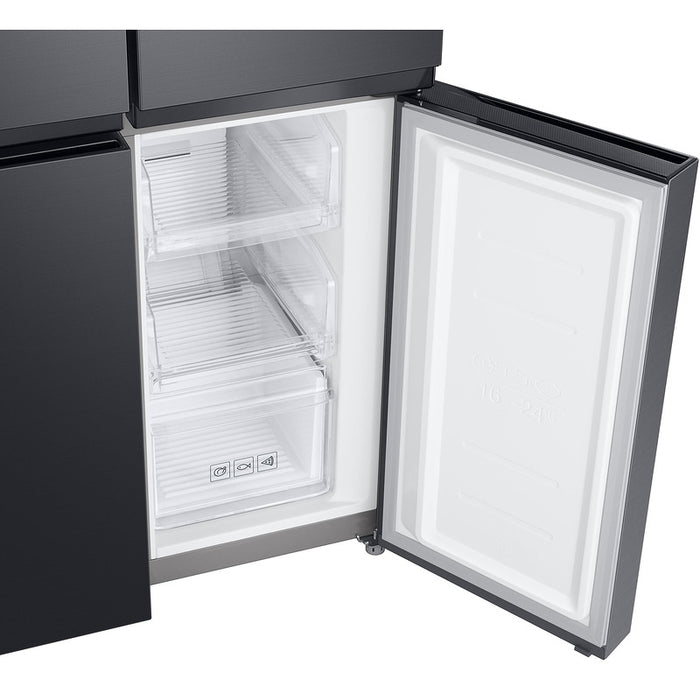 Refrigerator with French door SAMSUNG Twin Cooling Plus RF48A400EB4/EO, 488 l, No Frost, 177.5 cm