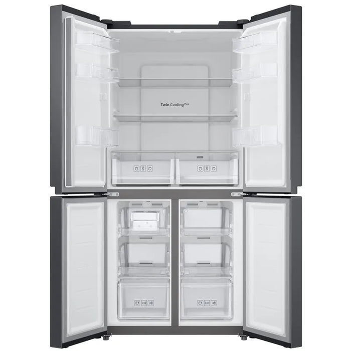 SAMSUNG Twin Cooling Plus French Door Refrigerator RF48A400EB4/EO, 488 l, No Frost, 177.5 cm