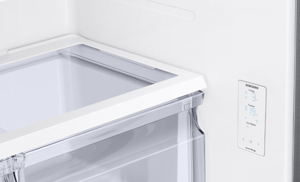 Refrigerator with French door SAMSUNG RF50C510ES9/EO, 496 l, SmartThings, Twin Cooling Plus, 177.6 cm