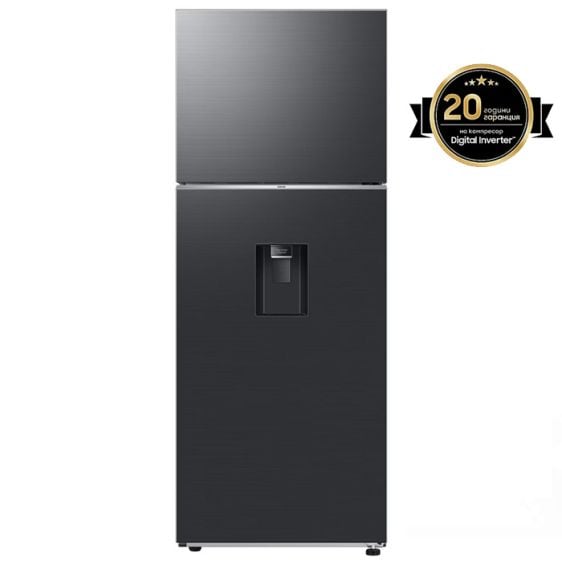 Refrigerator SAMSUNG RT47CG6726B1EO, 462 l, Optimal Fresh+, IceTwister, SmartThings, Dark Inox