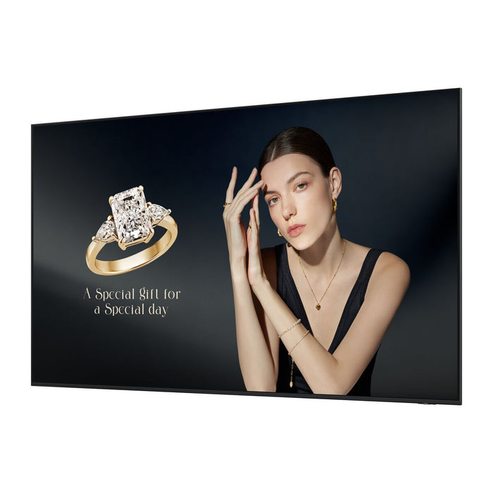 SAMSUNG QH115F-X 115inch Smart Signage UHD/4K 16:9 Smart Signage QLED Non-glare 1000nits 60W Speakers Slim chassi DP 1.2 3xHDMI 2.0