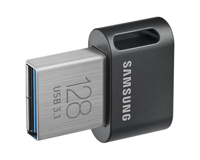 USB memory Samsung FIT Plus, 128GB, USB-A, Black