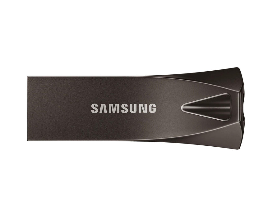 USB memory Samsung BAR Plus, 128GB, USB-A, Titanium Gray
