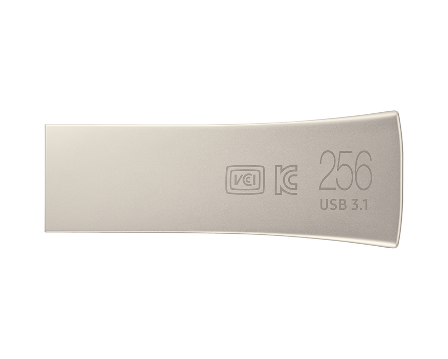 USB memory Samsung BAR Plus, 256GB, USB-A, Silver