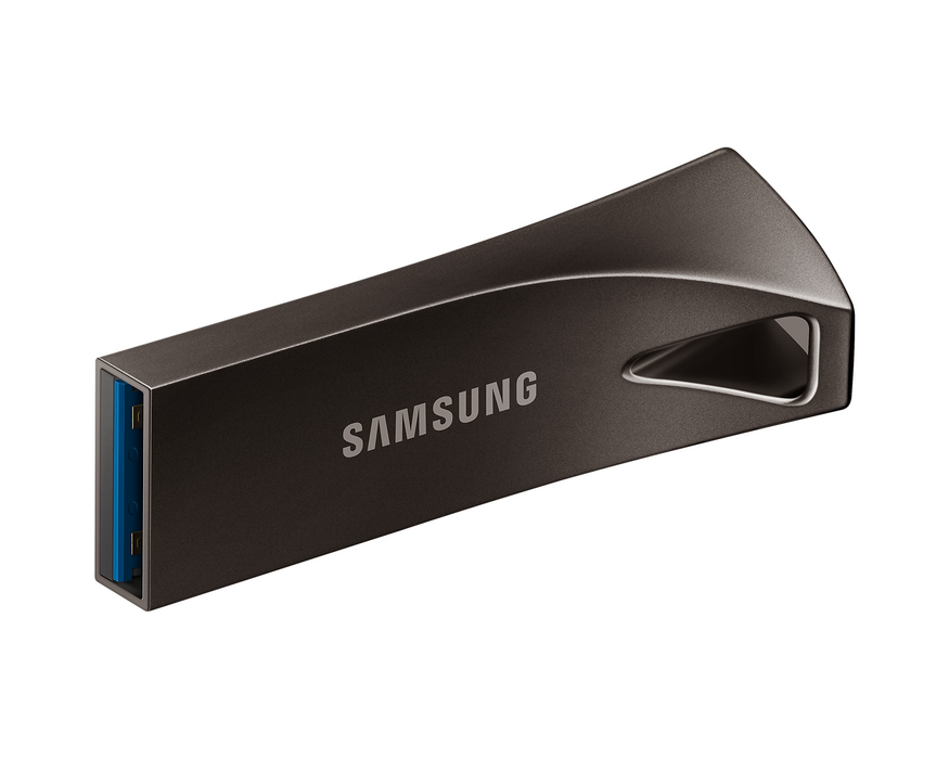 USB memory Samsung BAR Plus, 256GB, USB-A, Titanium Gray