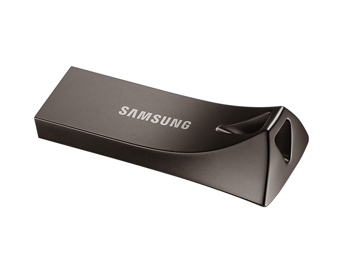 USB memory Samsung BAR Plus, 256GB, USB-A, Titanium Gray