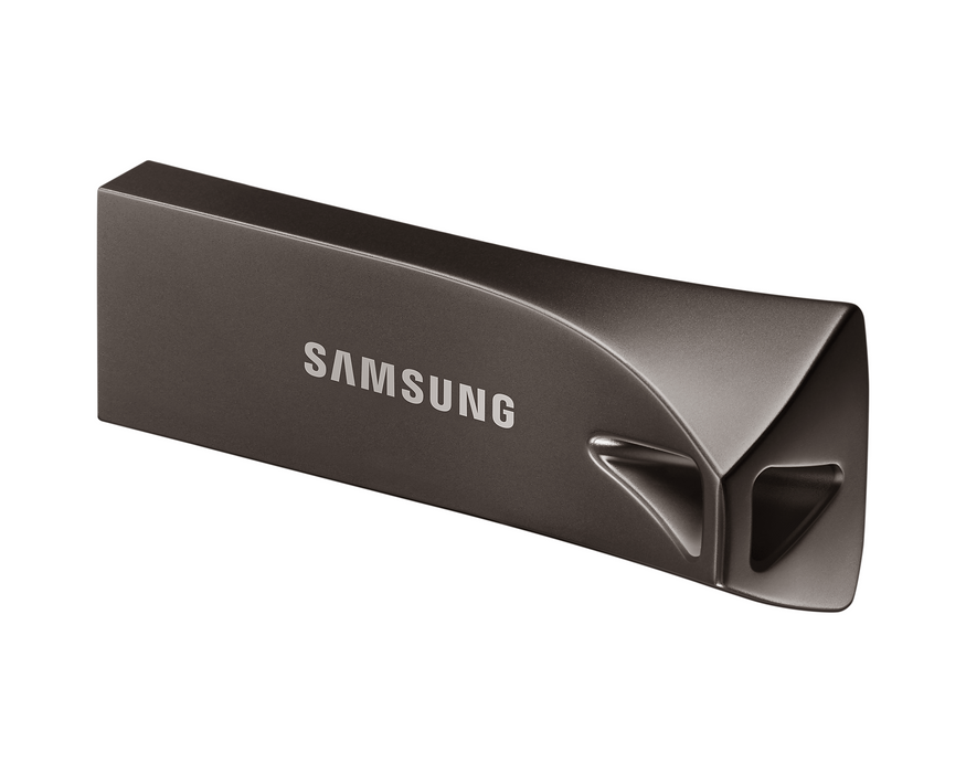 USB memory Samsung BAR Plus, 64GB, USB-A, Titanium Gray