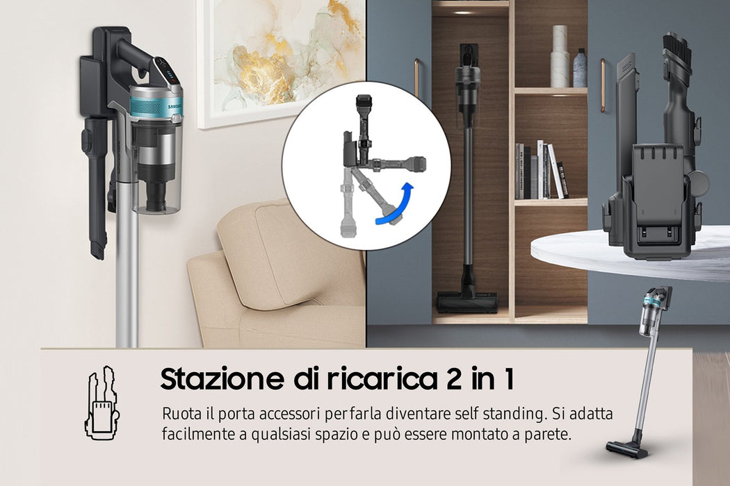Cordless vacuum cleaner SAMSUNG VS20B75AGR1/GE