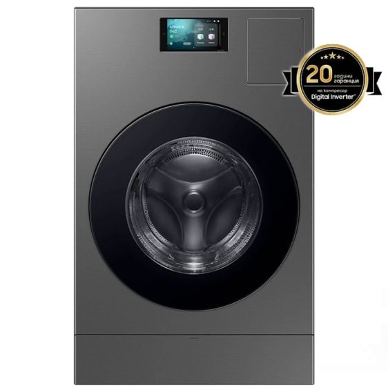 Washing machine with dryer SAMSUNG WD18DB8995BZT2, 18/11 kg, All in One Combo, Wi-Fi, class A, 1000 rpm