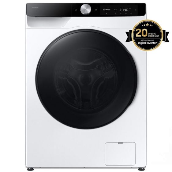 Washing machine with dryer SAMSUNG WD90DG6G94BKU4, 9/5 kg, AI Ecobubble™, 1400 rpm.
