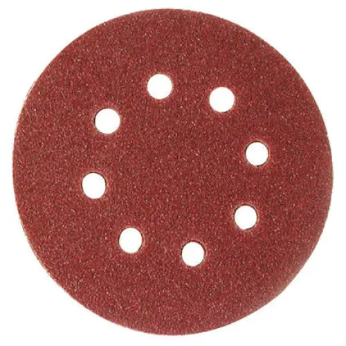 SANDING FOR ECCENTRIC GRINDER F125 K180 8 HOLES 10 PCS RAIDER - Шкурки за машинно шлайфане<<<Консумативи за