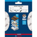 SANDING PADS 115X140 P180 2 PCS BOSCH EXPERT W480 - Шкурки за ръчно шлайфане<<<Консумативи за