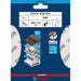 SANDING PADS 115X140 P240 2 PCS BOSCH EXPERT W480 - Шкурки за ръчно шлайфане<<<Консумативи за