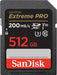 SANDISK Extreme PRO SDHC memory card 512GB - Карти памет<<<Фото и видео аксесоари<<<ValiAPI&&&SecureDigital flash