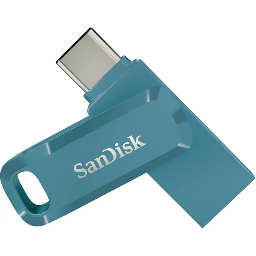 SanDisk Flash Memory 256Gb Ultra Drive Go USB-C Type-C BLUE - USB памети<<<Компютърна периферия<<<ValiAPI&&&USB