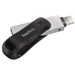SanDisk iXpand USB flash drive 64 GB USB Type-A / Lightning 3.2 Gen 2 (3.1 Gen 2) Black Silver