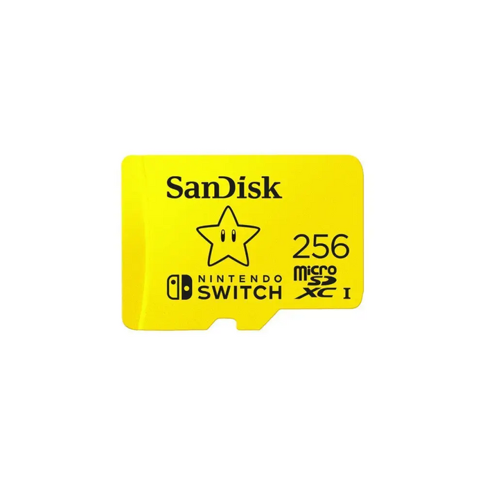 SanDisk memory card for Nintendo Switch microSDXC UHS-I 256GB Up to 100MB/s - Карти памет<<<Фото и видео