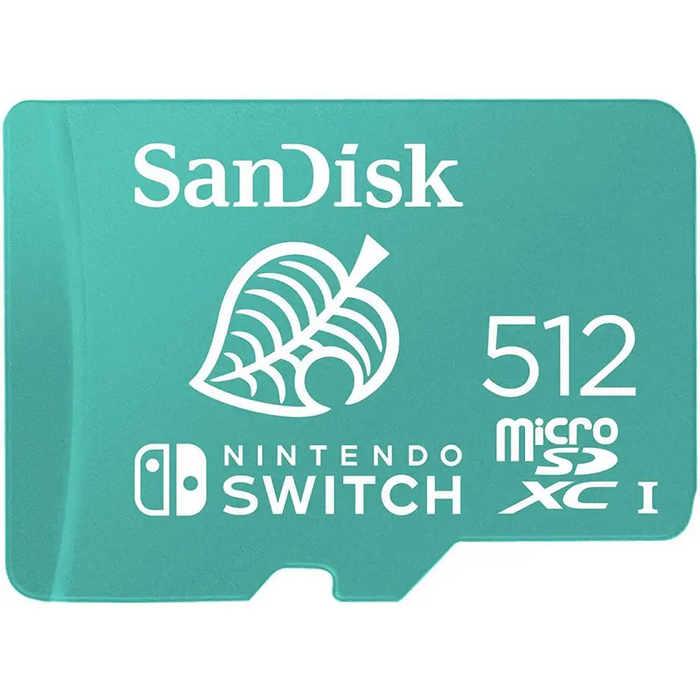 SanDisk memory card for Nintendo Switch microSDXC UHS-I 512GB Up to 100MB/s - Карти памет<<<Фото и видео
