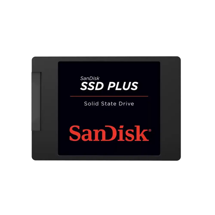 SanDisk SSD Plus 545GB up to 505MB/s read speed up to 440MB/s write speed SATA Revision 3.0 (6 Gb/s) shock resistant