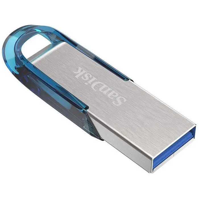 SanDisk Ultra Flair USB flash drive 32 GB USB Type-A 3.2 Gen 1 (3.1 Gen 1) Blue Silver - FlashDrivesPAM-FLD<<<Memory
